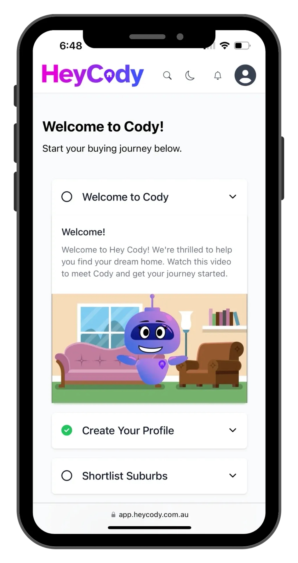 Onboarding to HeyCody